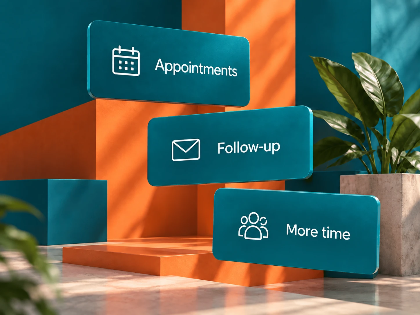 Concept for automating appointments, follow-up and administrative tasks